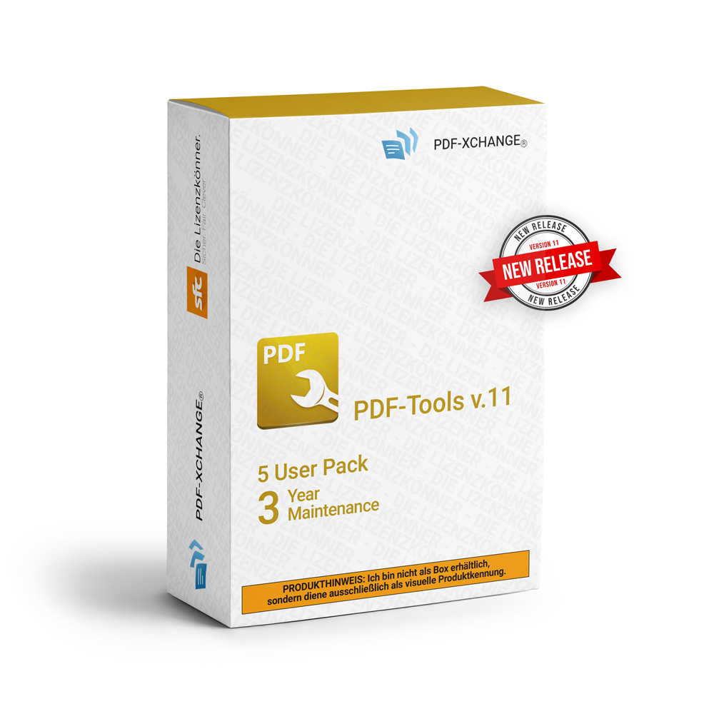 PDF-Xchange PDF-Tools v.11 5 User ml ESD/Lizenz Vv+3YM