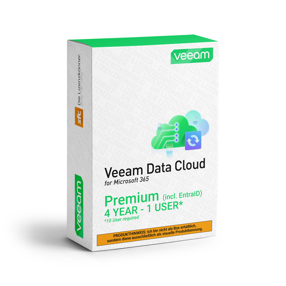 Veeam Data Cloud for Microsoft 365 Premium 1 User ml Sub Vv+4YM