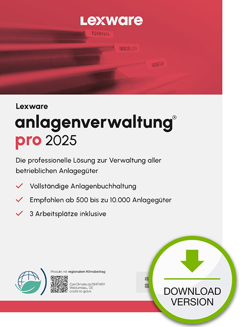 Lexware anlagenverwaltung pro 2025 dt ESD Vv+1YM Lexware anlagenverwaltung pro 2025 dt ESD Vv+1YM
