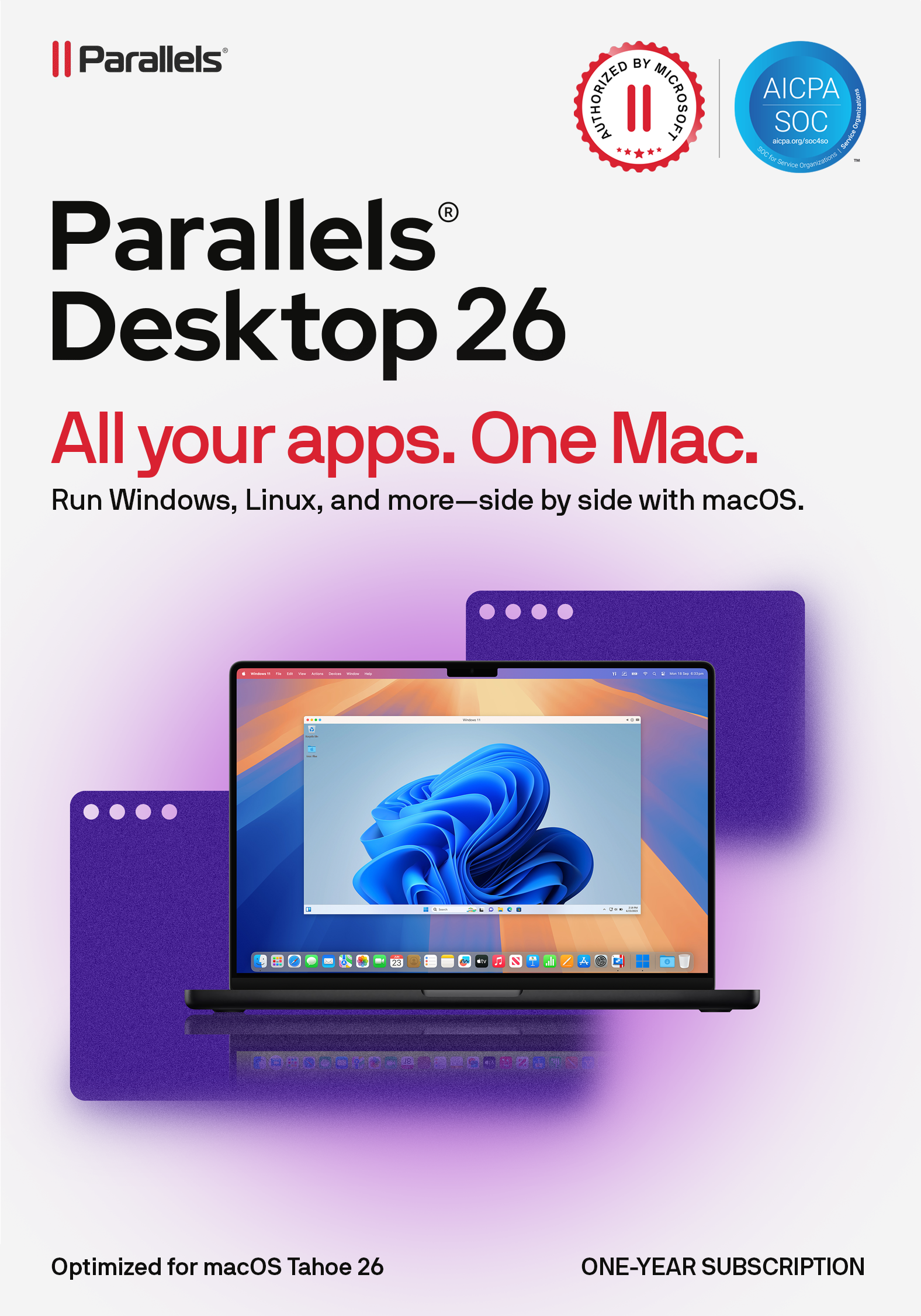Corel Parallels Desktop for Mac 1 User ml Sub Vv+1YM