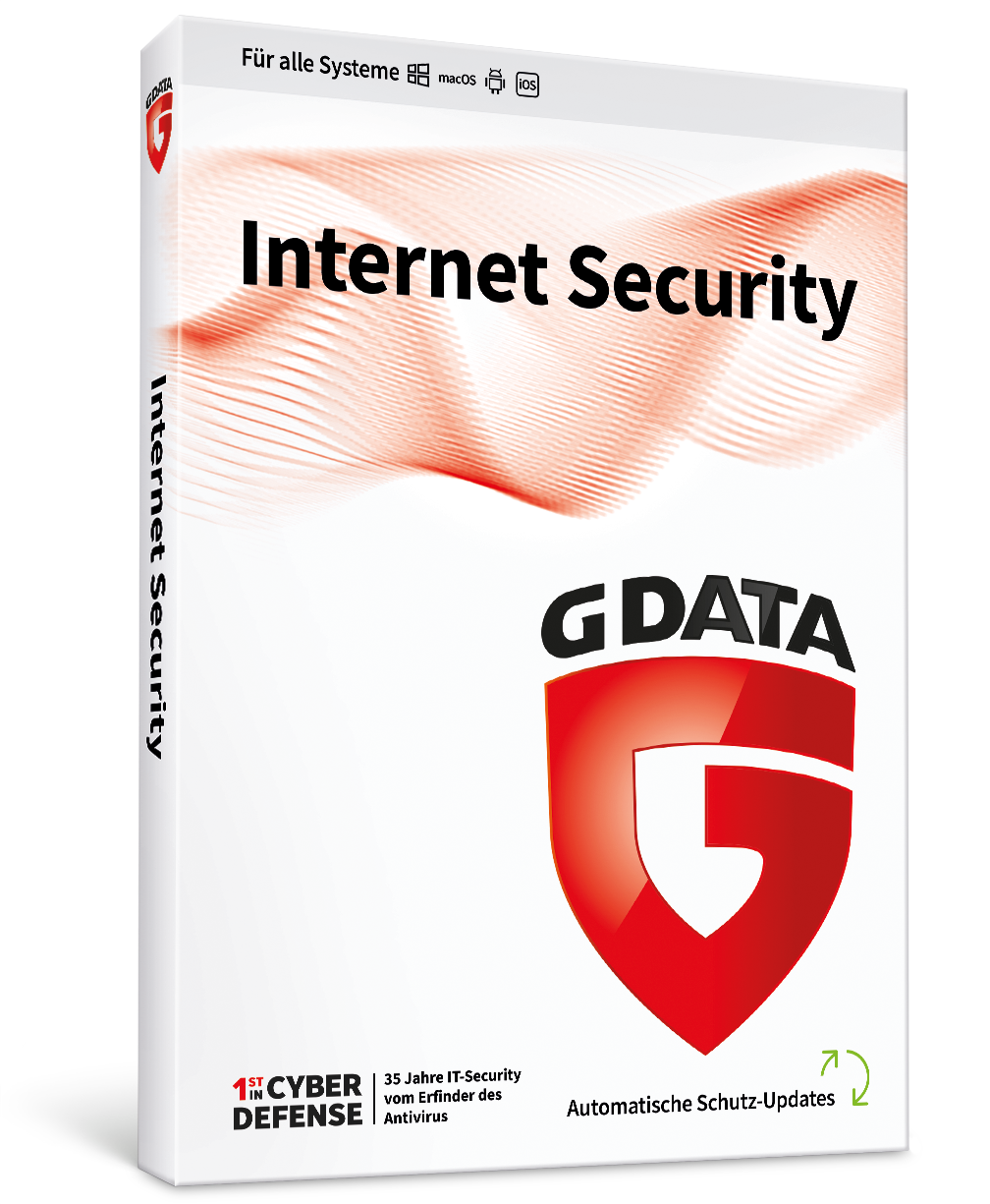 G Data Internet Security 3MD dt Retail Vv+1YM