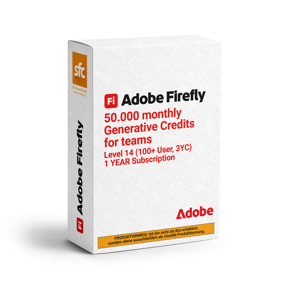 Adobe ACMP 50.000 Monthly Generative Credits for Teams ml L14 VIP Sub Vv+1YM