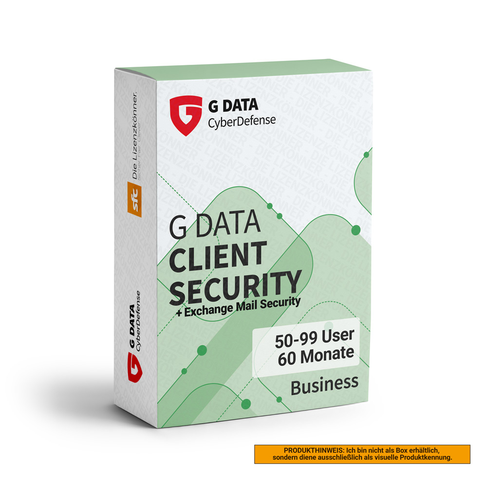 G DATA Client Security Business +MS 050-099 Vv+5YM