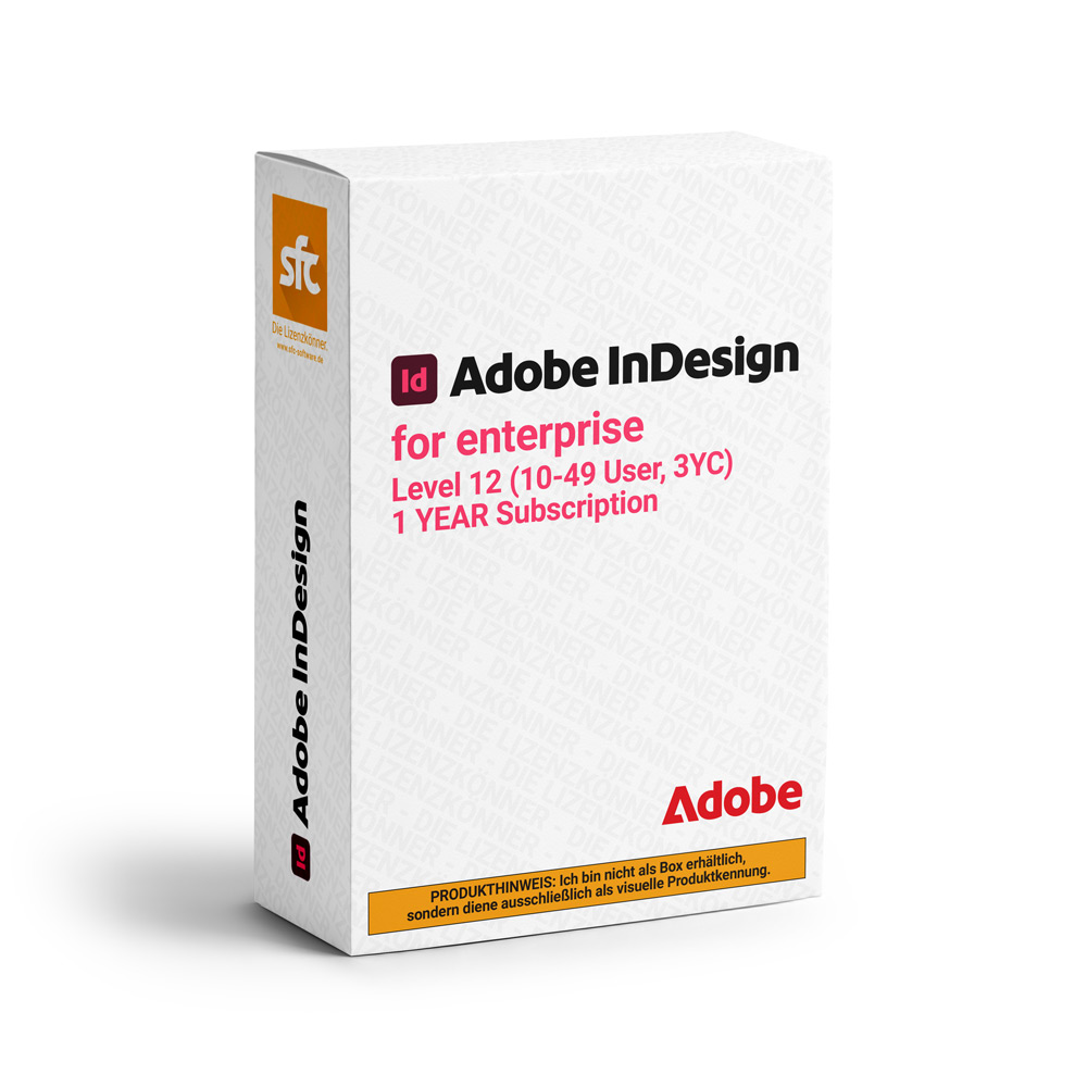 Adobe ACMP InDesign for enterprise ml L12 VIP Sub Vv+1YM