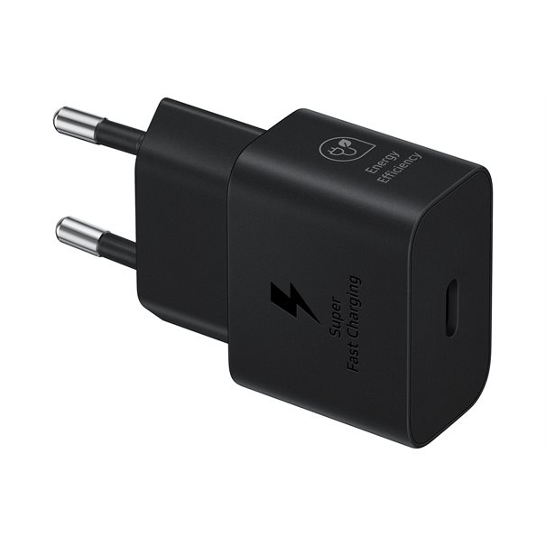 Samsung EP-T2510 USB-C 25W Travel Adapter (Super Fast Charging 25W)  black