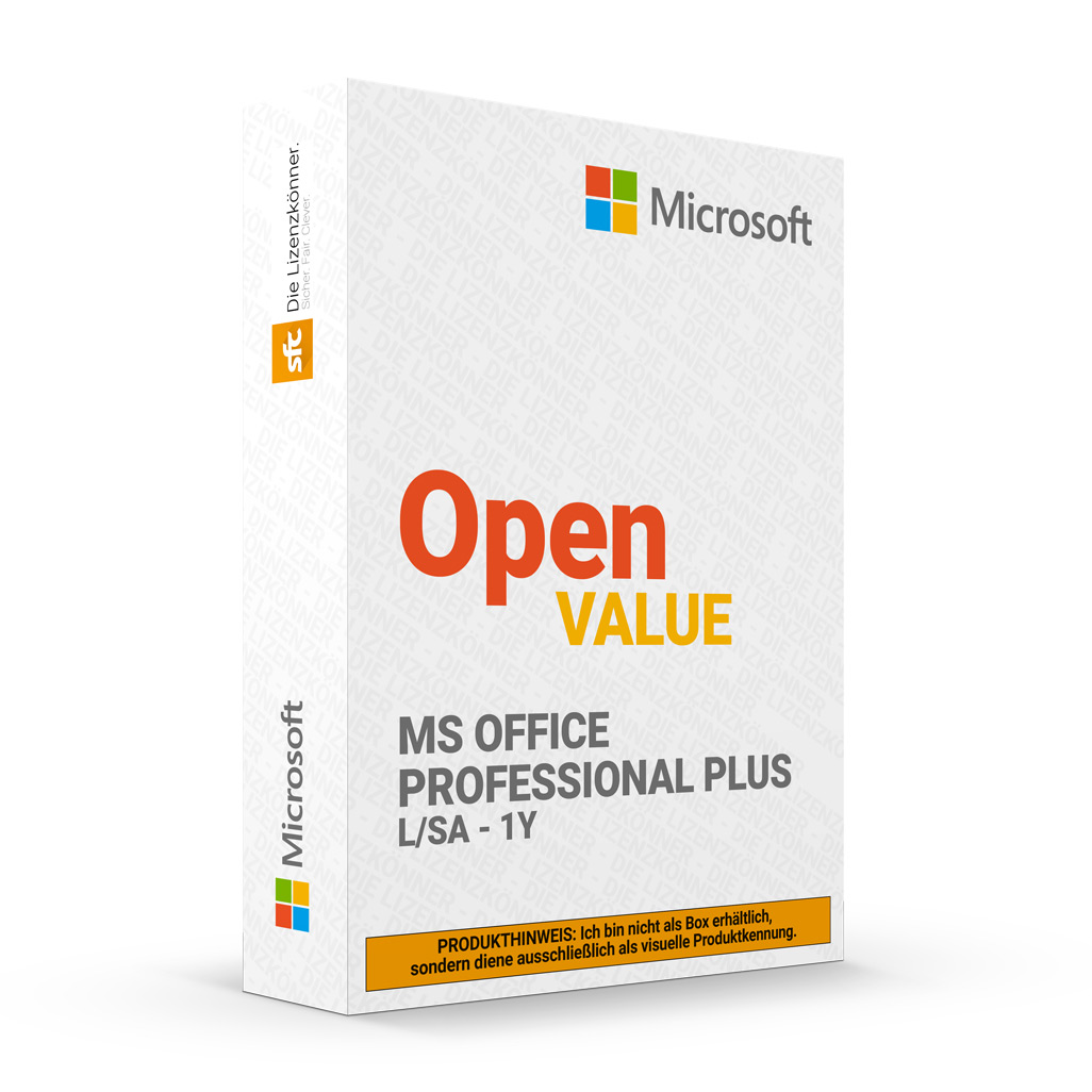Microsoft Office Professional Plus L/SA SL OVL 1/1 AP