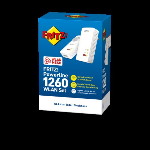 AVM FRITZ!Powerline 1260 WLAN Set