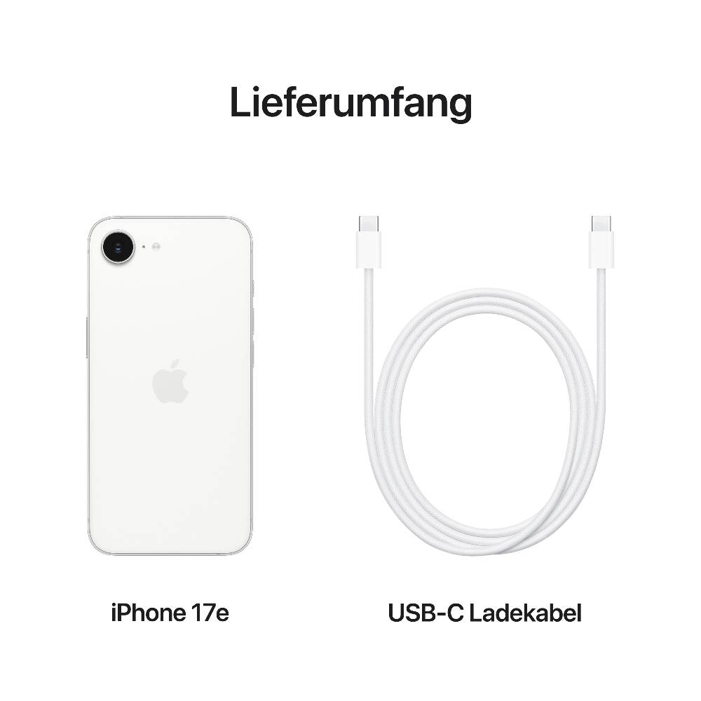 Apple iPhone 17e 512GB white