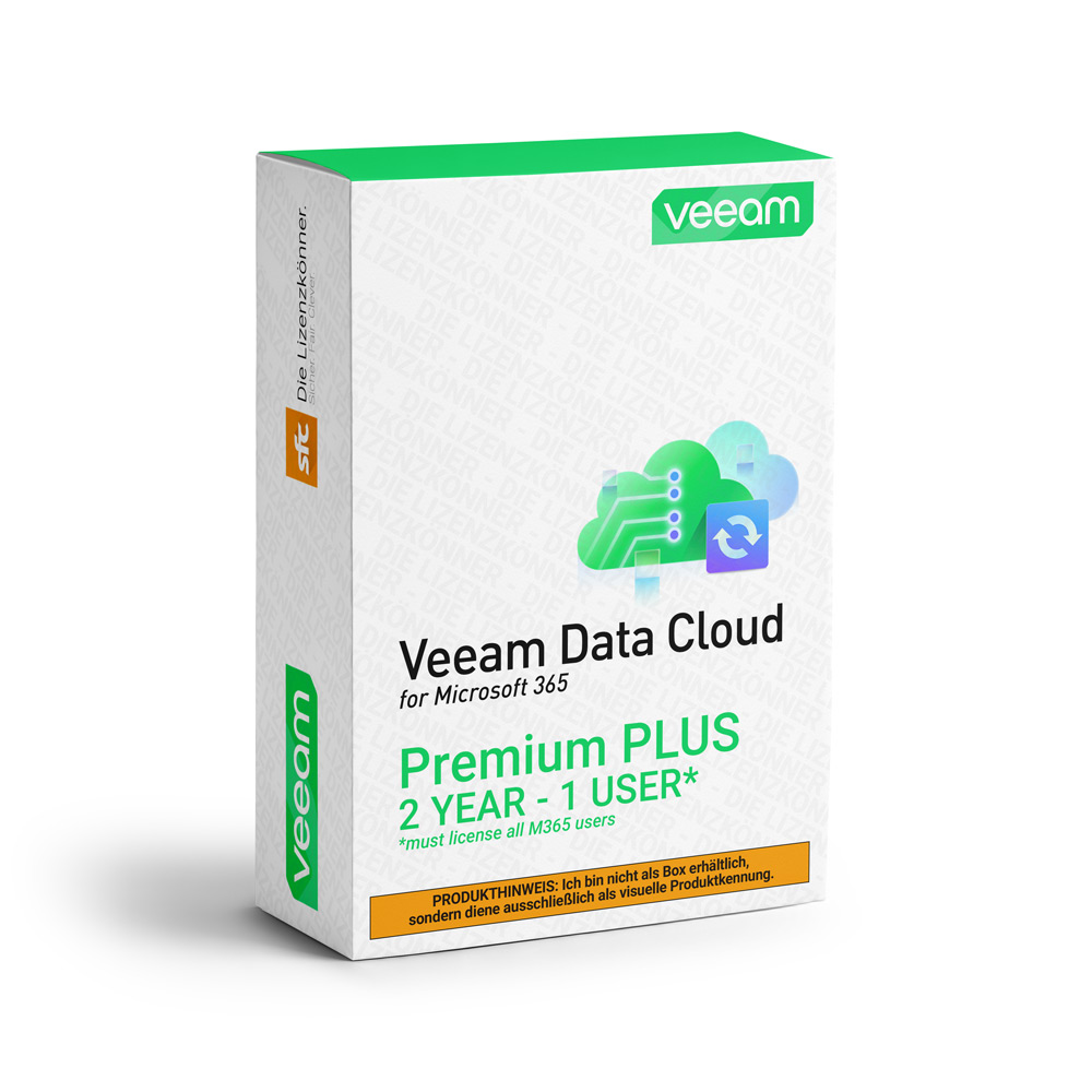 Veeam Data Cloud for Microsoft 365 Premium Plus 1 User ml Sub Vv+2YM