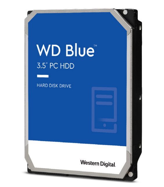 WD HD3.5" SATA3 4TB WD40EZAX / 5.4k Blue (Di)