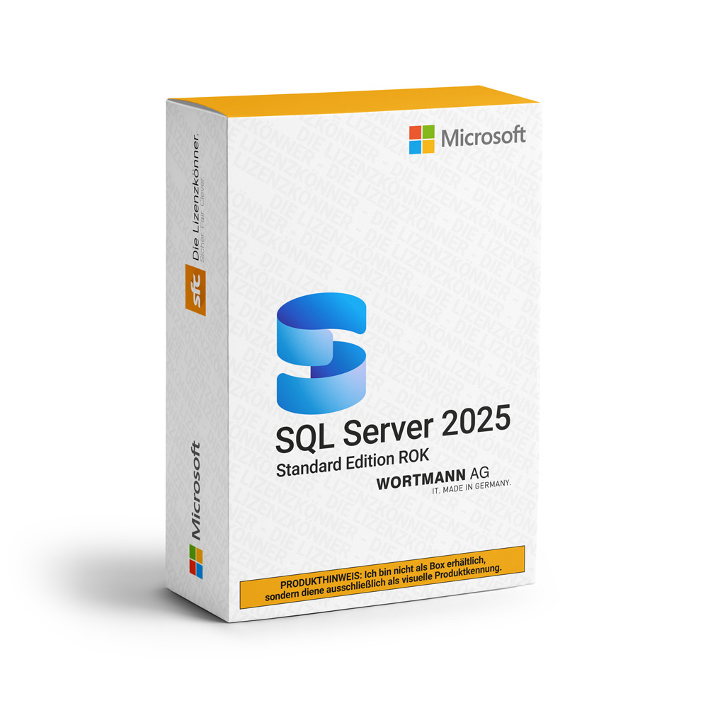 Ms Rok Server Microsoft SQL Server 2025 Standard Edition ROK Wortmann | 1088962