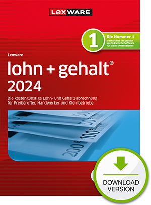 Lexware lohn+gehalt 2024 dt ESD Vv+1YM