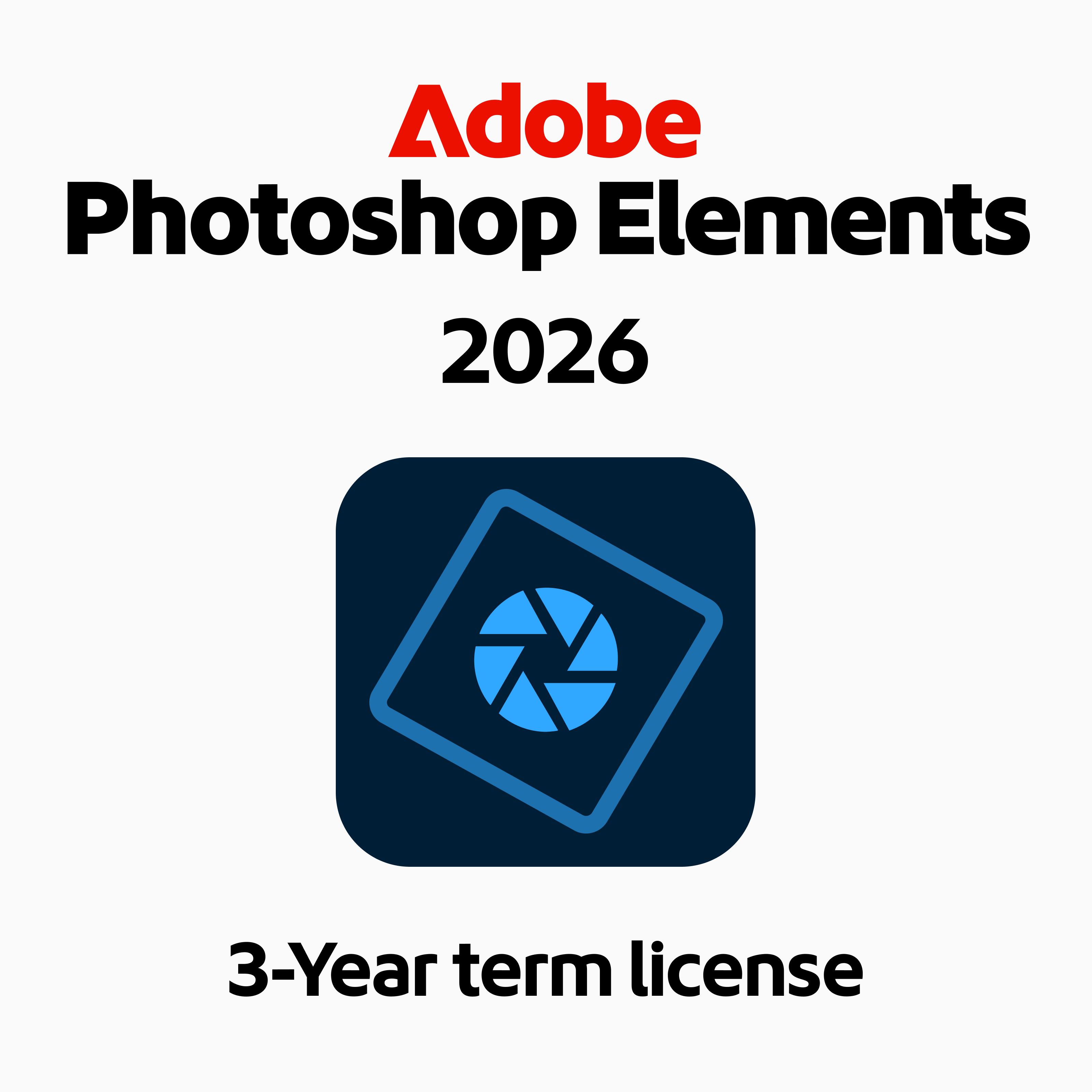 ADOBE Photoshop Elements 2026 MLP (ML) Sub ESD Vv+3YM