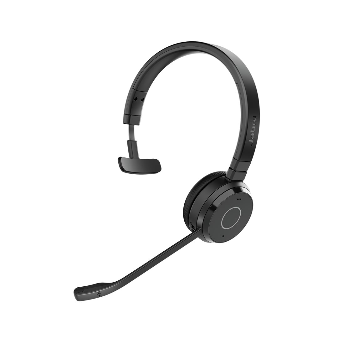 Jabra Headset Evolve 65 TE MONO MS USB-A BT Zertifiziert für Microsoft Teams